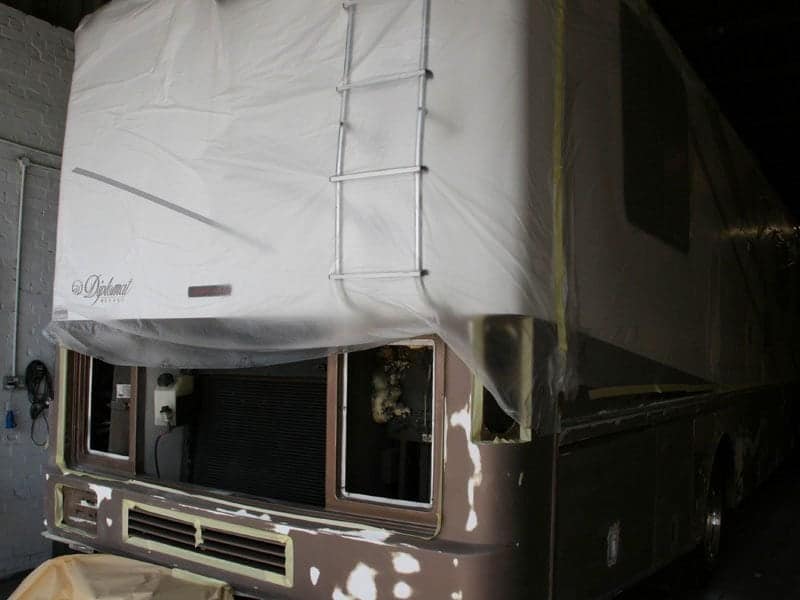 The American RV Motorhome Bodywork gallery item