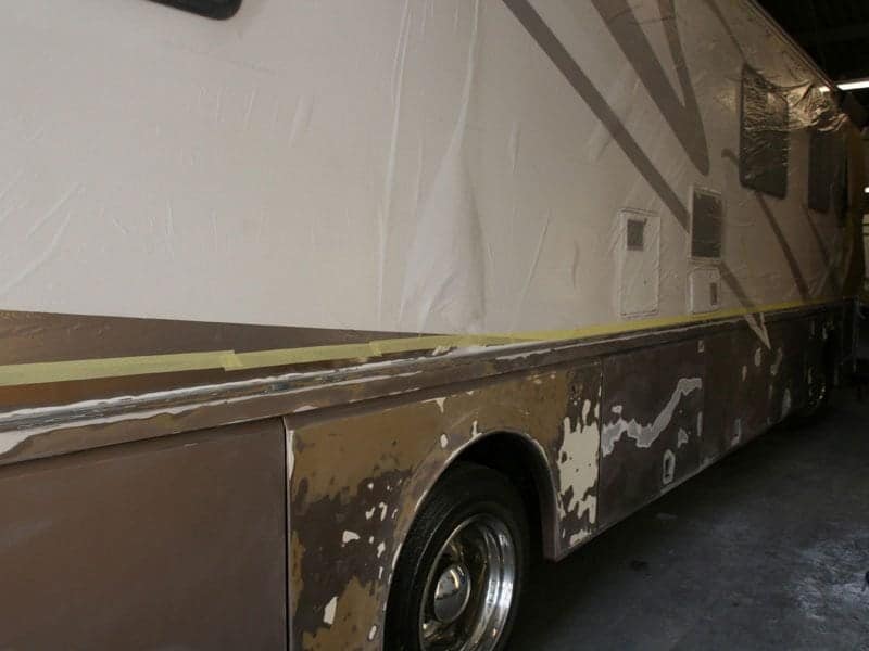 The American RV Motorhome Bodywork gallery item