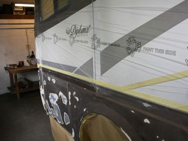 The American RV Motorhome Bodywork gallery item
