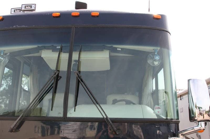Badly Fitted Windscreen Rubber