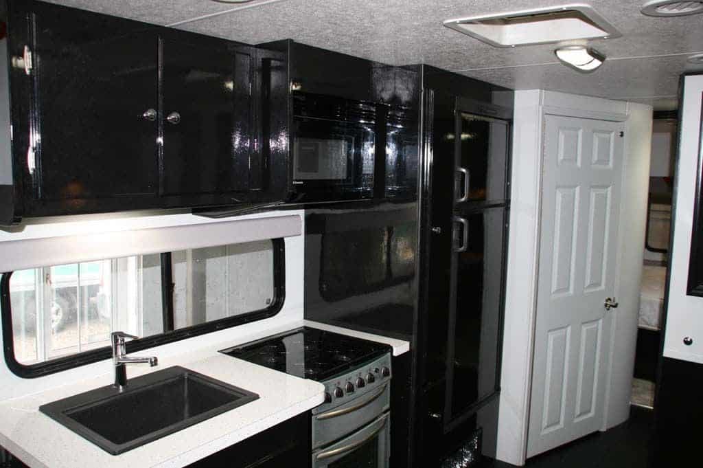 Your Bespoke Motorhome kitchen area