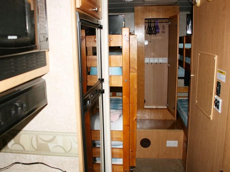 American RV Motorhome Bunk Bed Conversions gallery item