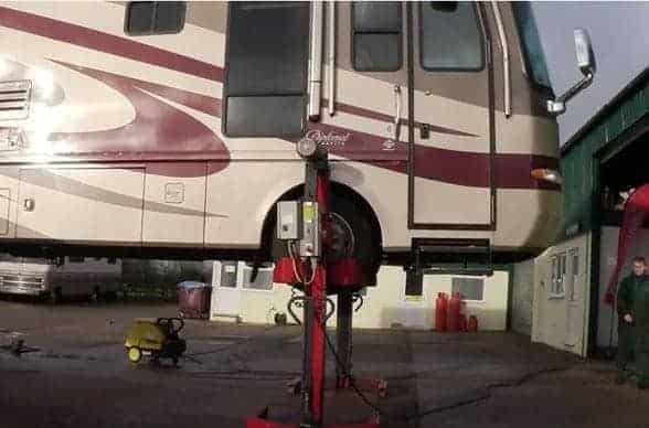 Monaco Roadmaster chassis inspection