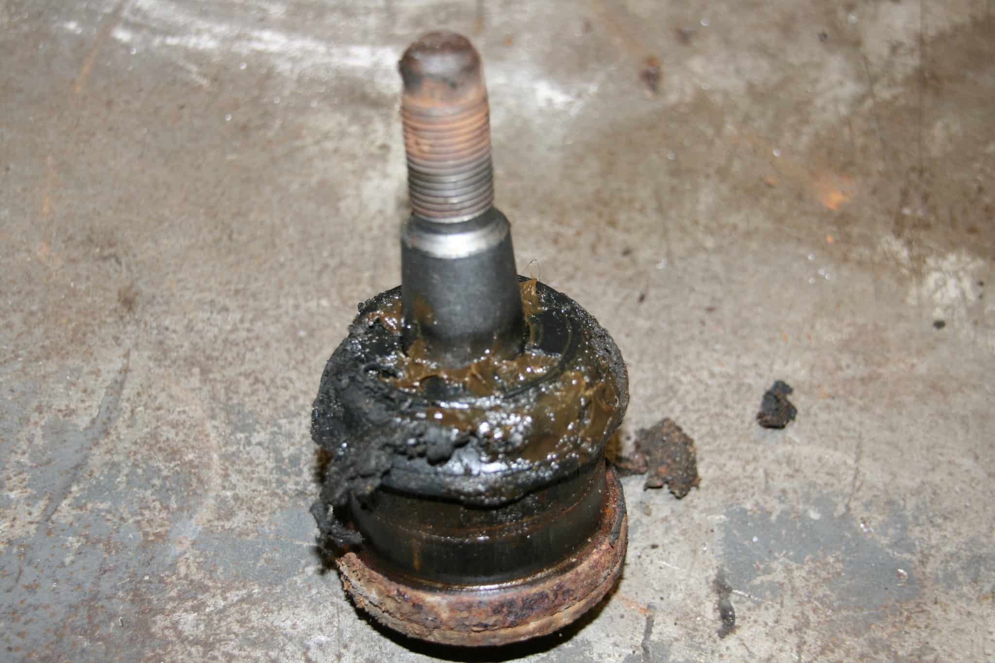 The old bottom Suspension Ball Joint